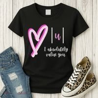 Math I Absolutely Value You Valentine's Day Math Teacher Women's T-Shirt thumb 3