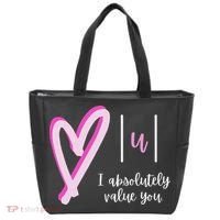 Math I Absolutely Value You Valentine's Day Math Teacher Tote Bag thumb 0