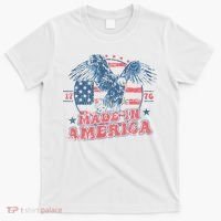 Made In America Usa Flag Eagle 4th Of July Patriotic Freedom T-Shirt thumb 0