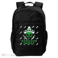 Martian Illegal Alien Mexican Area51 Funny Halloween Gift Backpack thumb 0