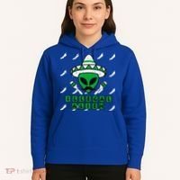 Martian Illegal Alien Mexican Area51 Funny Halloween Gift Hoodie thumb 5