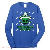Martian Illegal Alien Mexican Area51 Funny Halloween Gift Long Sleeve Shirt thumb 0