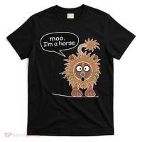 Moo IM A Horse T-Shirt thumb 0