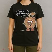 Moo IM A Horse T-Shirt thumb 4