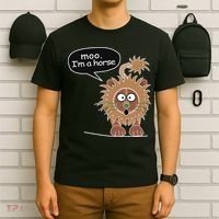 Moo IM A Horse T-Shirt thumb 6