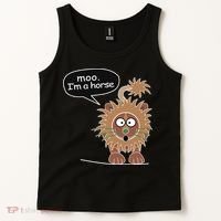 Moo IM A Horse Tank Top thumb 2