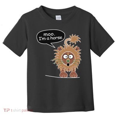 Moo IM A Horse Toddler T-Shirt