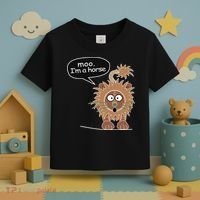 Moo IM A Horse Toddler T-Shirt thumb 3