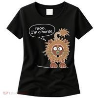 Moo IM A Horse Women's T-Shirt thumb 0