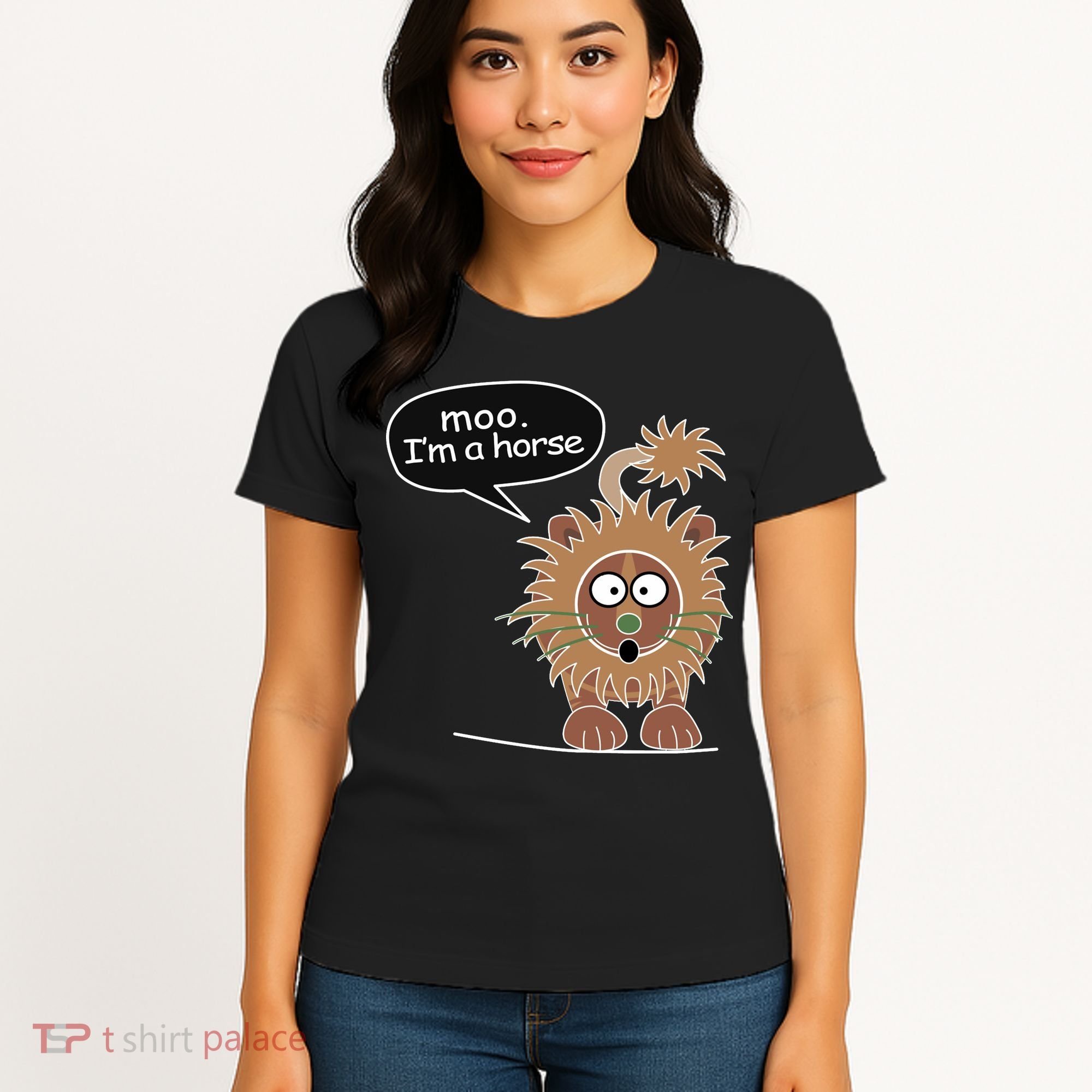 Moo IM A Horse Women's T-Shirt