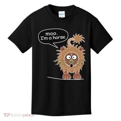 Moo IM A Horse Kids T-Shirt