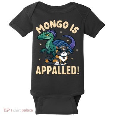 Mongo Is Appalled Baby Bodysuit