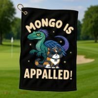 Mongo Is Appalled Golf Towel thumb 1
