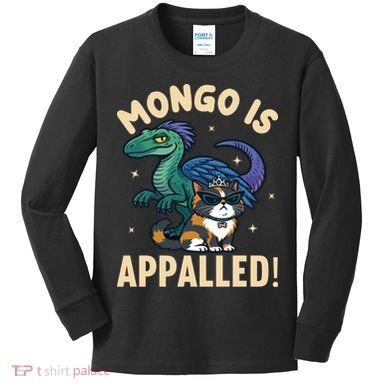 Mongo Is Appalled Kids Long Sleeve Shirt