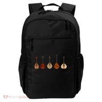 Mandolins In A Row Music Instrument Set Backpack thumb 0