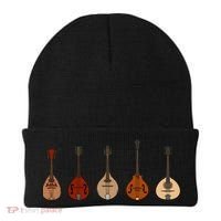 Mandolins In A Row Music Instrument Set Beanie thumb 0