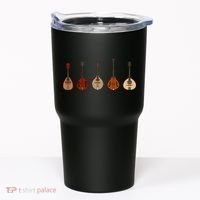 Mandolins In A Row Music Instrument Set Tumbler thumb 0