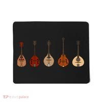 Mandolins In A Row Music Instrument Set Mousepad thumb 0