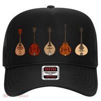 Mandolins In A Row Music Instrument Set Hat thumb 0