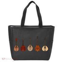 Mandolins In A Row Music Instrument Set Tote Bag thumb 0