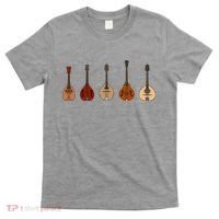 Mandolins In A Row Music Instrument Set T-Shirt thumb 0