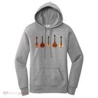 Mandolins In A Row Music Instrument Set Women's Hoodie thumb 0