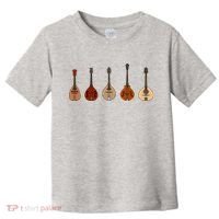 Mandolins In A Row Music Instrument Set Toddler T-Shirt thumb 0