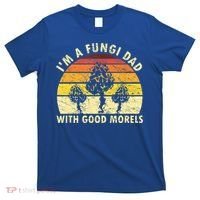 Mens I'm A Fungi Dad Funny Mushroom Foraging Shirt Retro Vintage T-Shirt thumb 0