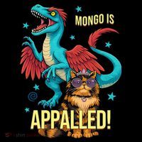 Mongo Is Appalled Princess Cat Riding Dinosaur Coffee Mug thumb 5