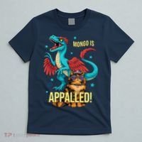 Mongo Is Appalled Princess Cat Riding Dinosaur T-Shirt thumb 5