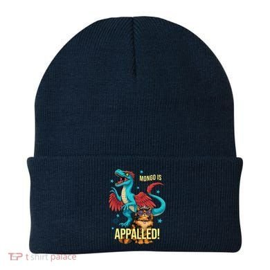 Mongo Is Appalled Princess Cat Riding Dinosaur Beanie