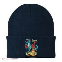 Mongo Is Appalled Princess Cat Riding Dinosaur Beanie thumb 0