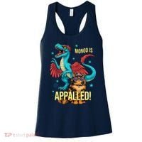 Mongo Is Appalled Princess Cat Riding Dinosaur Women's Tank Top thumb 0