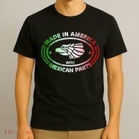 Made In America With Mexican Parts, American Pride Shirt T-Shirt thumb 3