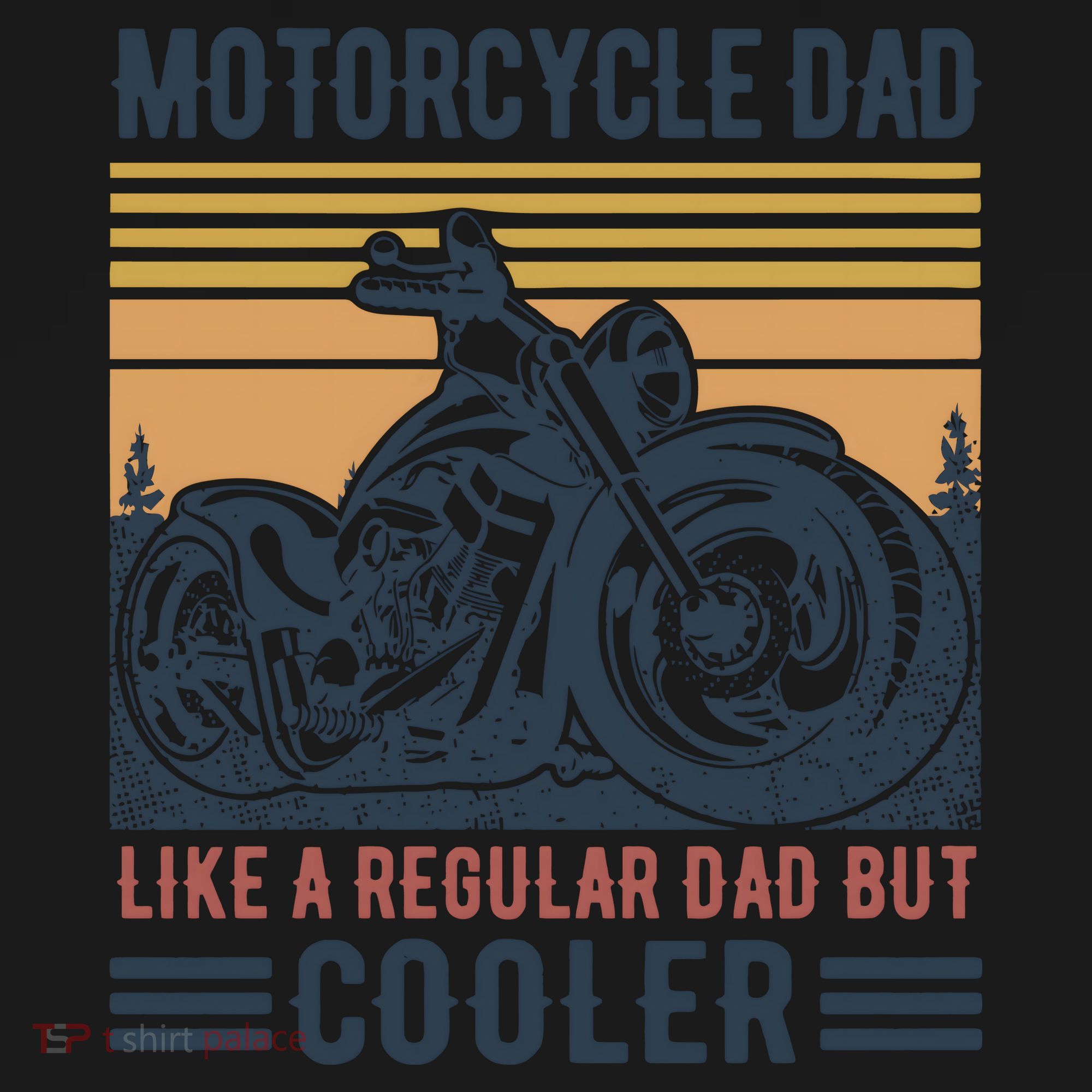 Men Im A Biker Dad Funny Motorcycle Rider Dad Fathers Day Gift Coaster