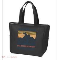 Men Im A Biker Dad Funny Motorcycle Rider Dad Fathers Day Gift Tote Bag thumb 3