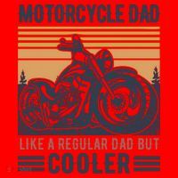 Men Im A Biker Dad Funny Motorcycle Rider Dad Fathers Day Gift Santa Hat thumb 1