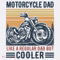 Men Im A Biker Dad Funny Motorcycle Rider Dad Fathers Day Gift Mousepad thumb 1