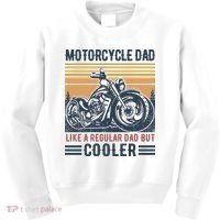 Men Im A Biker Dad Funny Motorcycle Rider Dad Fathers Day Gift Kids Sweatshirt thumb 0