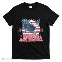 Made In America USA Flag Eagle 4th Of July Patriot T-Shirt thumb 0