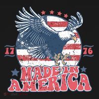 Made In America USA Flag Eagle 4th Of July Patriot Women's Tank Top thumb 5