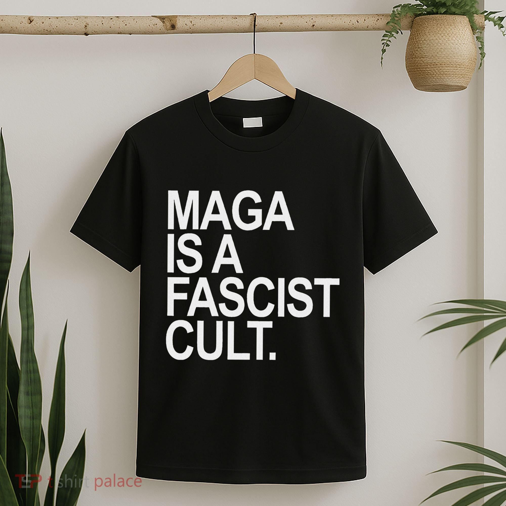 Maga Is A Fascist Cult Stand Against Fascism T-Shirt