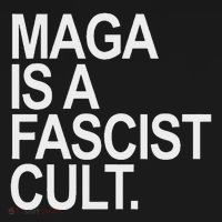 Maga Is A Fascist Cult Stand Against Fascism T-Shirt thumb 7