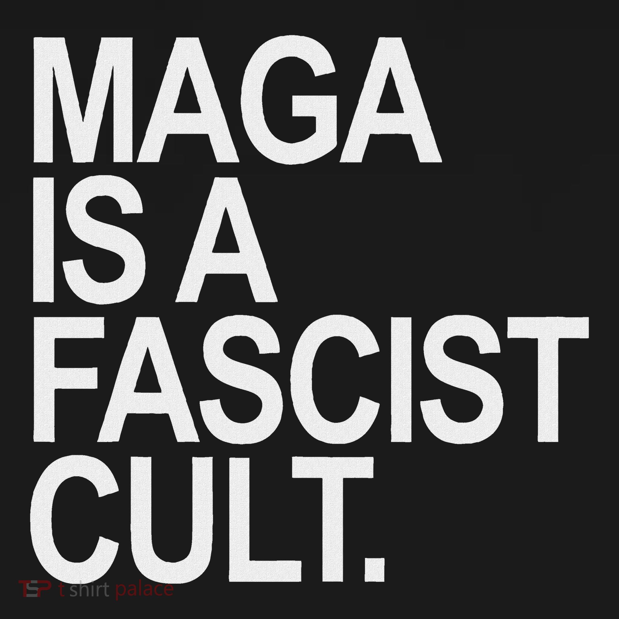 Maga Is A Fascist Cult Stand Against Fascism Polo