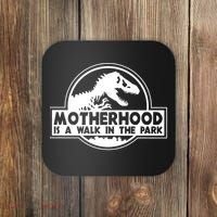 Motherhood Is A Walk In The Park Coaster thumb 0