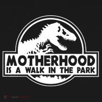 Motherhood Is A Walk In The Park Toddler Hoodie thumb 2