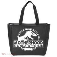 Motherhood Is A Walk In The Park Tote Bag thumb 0