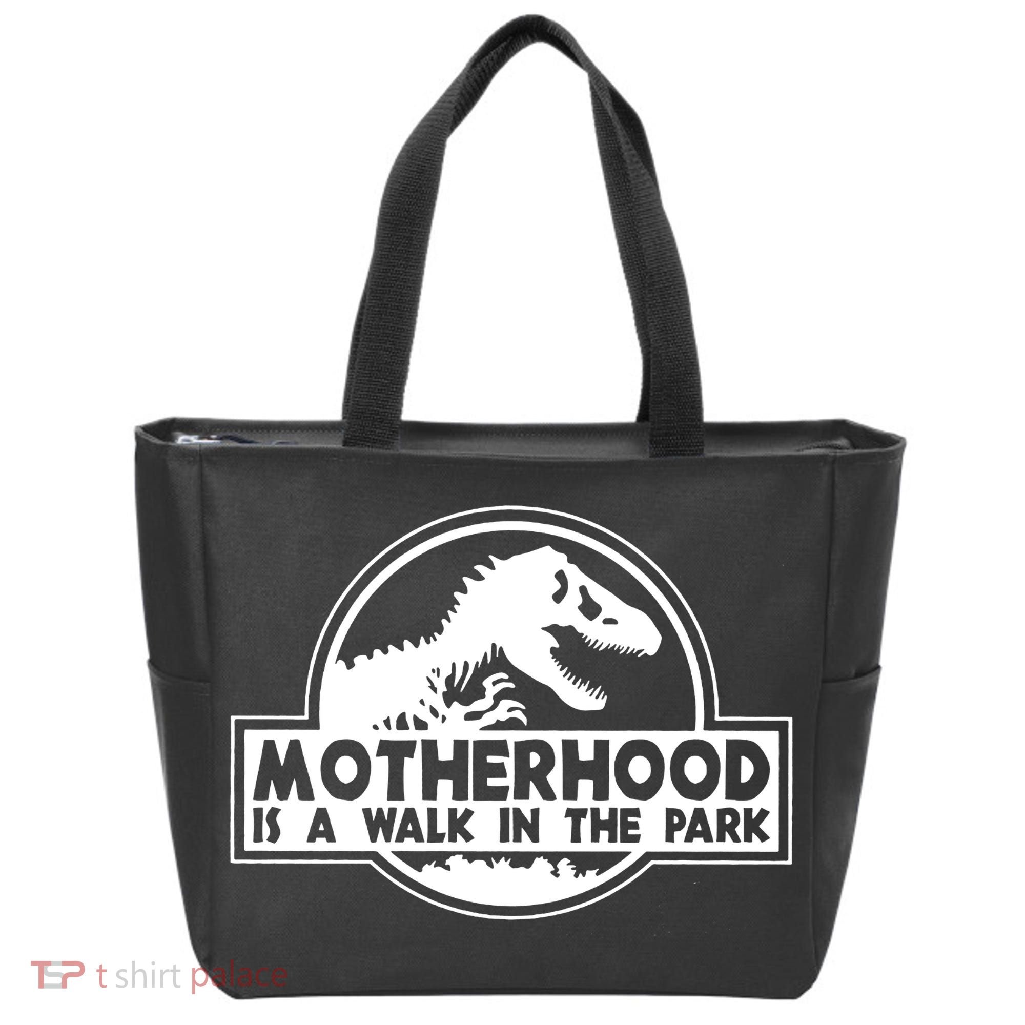Motherhood Is A Walk In The Park Tote Bag