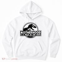 Motherhood Is A Walk In The Park Hoodie thumb 0