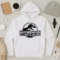 Motherhood Is A Walk In The Park Hoodie thumb 3